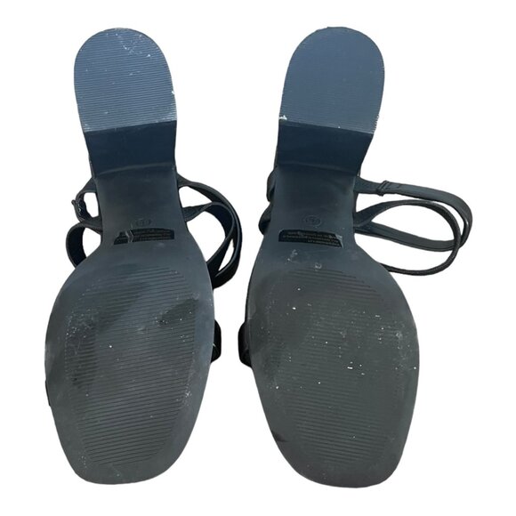 Madden Girl Women's Strappy Heeled Sandal Black Size 8.5 Black - Picture 7 of 8